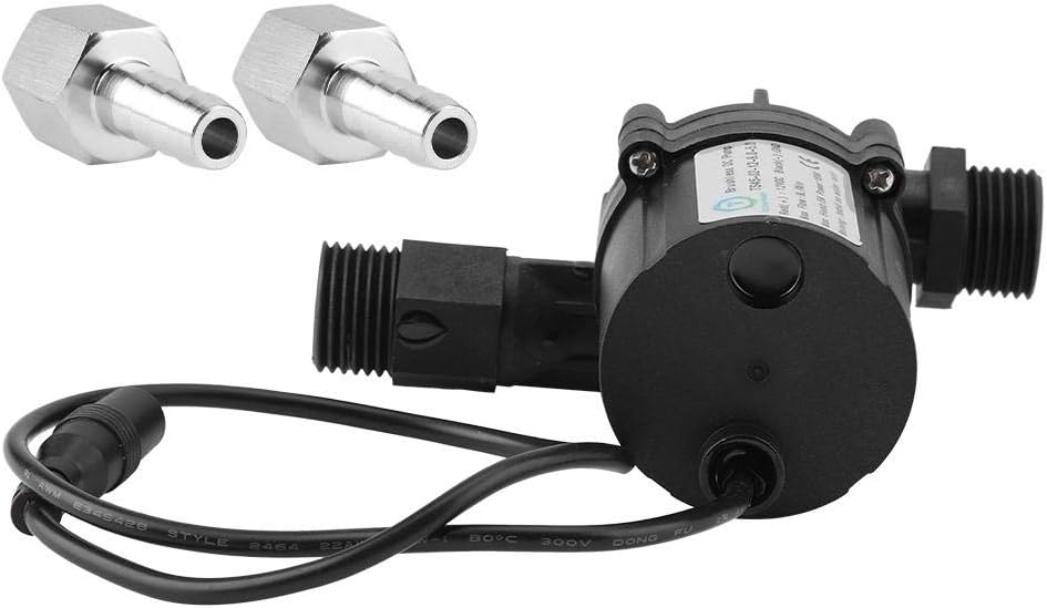 Zerodis Bierpumpe DC 12V 18W Pump Homebrew Pumpenzirkulation Brushless Bierpumpen für das Bierbrauen