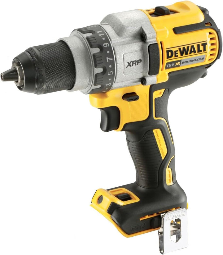 Dewalt 18 Volt 3-Gang Akku-Bohrschrauber DCD991NT (3-Gang Vollmetallgetriebe, bürstenloser Motor, 11