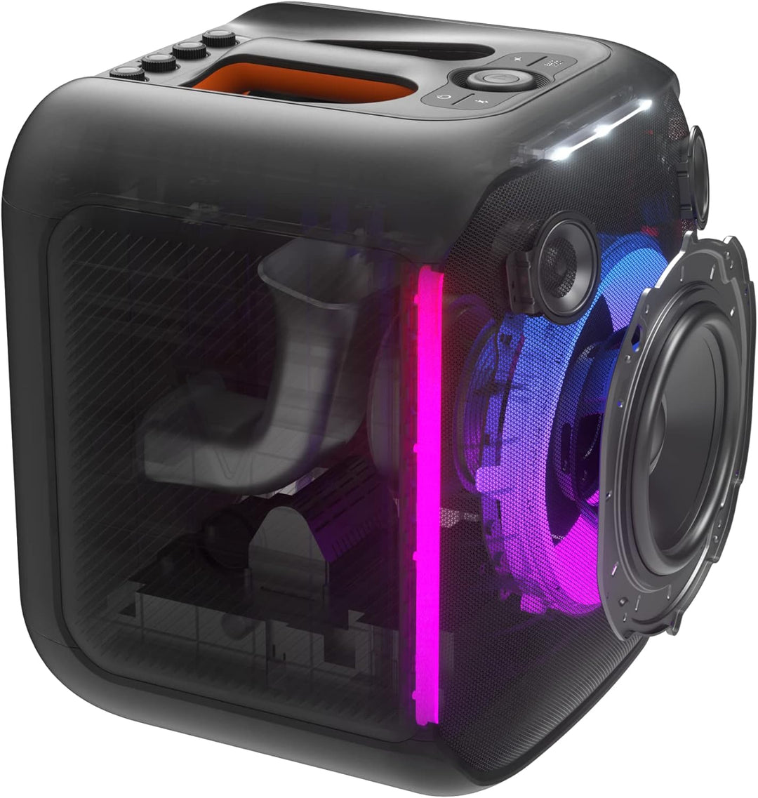 JBL PartyBox Encore Essential Tragbarer Innen- und Aussen-Partylautsprecher mit integrierten Lichter