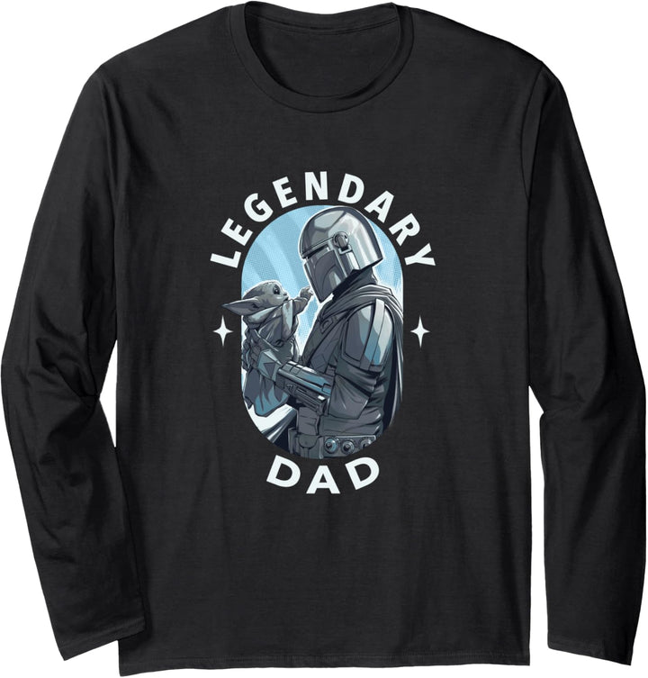 Star Wars: The Mandalorian & Grogu Vatertag Legendary Langarmshirt