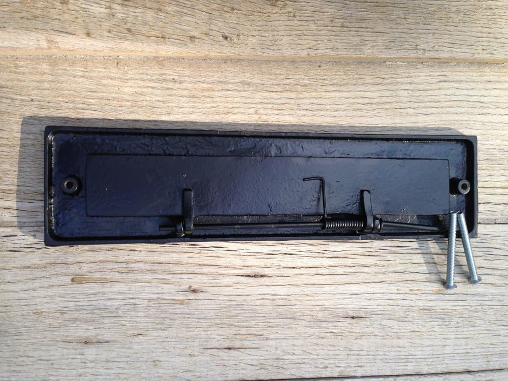 Antikas - Briefschlitz rostfrei - grosser Briefeinwurf für antike Haustüren - Briefkasten
