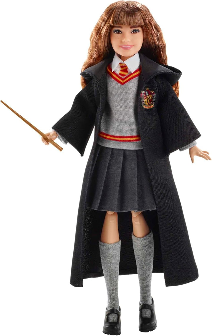 HARRY POTTER Hermine Granger - Hogwarts-Uniform, Gryffindor-Robe und personalisierter Zauberstab für