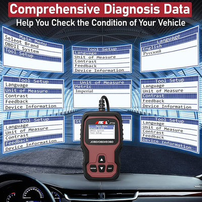 ANCEL JP700 OBD2 Diagnosegerät für japanische Fahrzeuge JOBD Codeleser Auto OBDII Scanner Motor Fehl