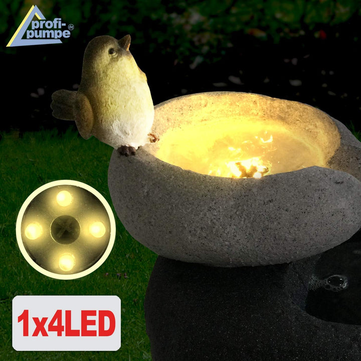 Gartenbrunnen Brunnen Zierbrunnen Zimmerbrunnen Springbrunnen Brunnen 230V Wasserfall Wasserspiel fü