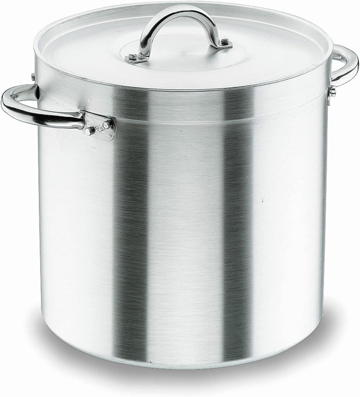 Lacor 20134 Hoher Suppentopf mit Deckel 34 cm, Silber 34 Ø(cm) / 34 h(cm), 34 Ø(cm) / 34 h(cm)