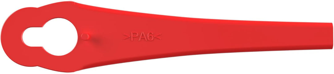100 Kunststoffmesser/Ersatzmesser/Schneidplättchen/Messer passend für Akku Rasentrimmer Gardenline G