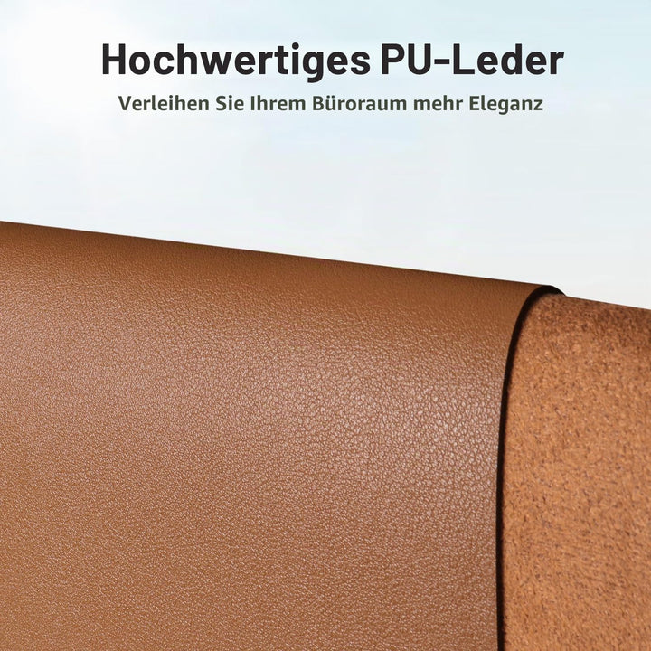 Aothia Schreibtischunterlage,PU-Leder-Schreibtischmatte,Mauspad,rutschfester Schreibtischschutz,wass