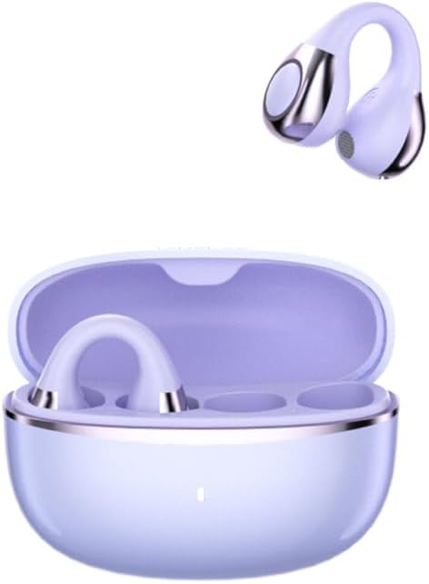 Open-Ear-Kopfhörer I5, Kabellose Bluetooth 6.0 Clip-On-Ohrhörer mit ENC, IPX5 wasserdicht, 36 Std. L