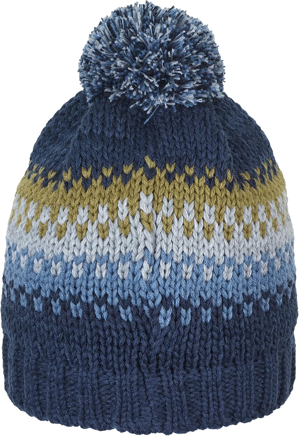 Sterntaler Baby Jungen Mütze Baby Bommelstrickmütze Farbverlauf 49 marine, 49 marine