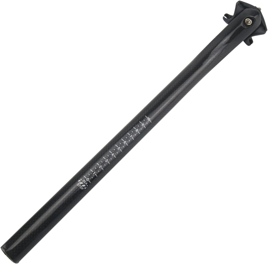 Alfa Pasca Sattelstütze Mountainbike Rennrad Sattelstütze Carbon 25.4/27.2/30.8/31.6mm Fahrrad Satte