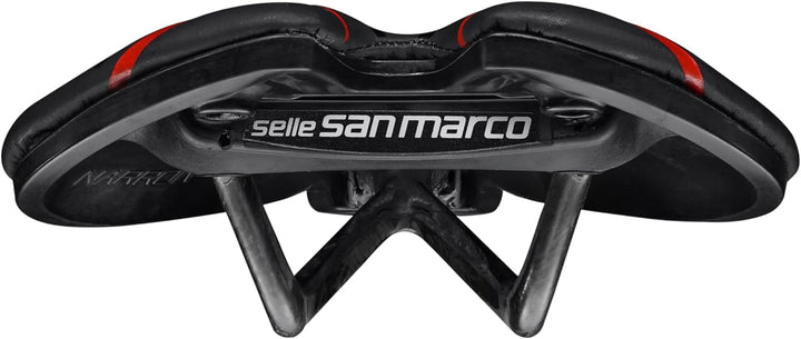 Selle San Marco Sättel Aspide Short Carbon Fx Fahrradsattel, schwarz/schwarz, Narrow (S3), Narrow (S