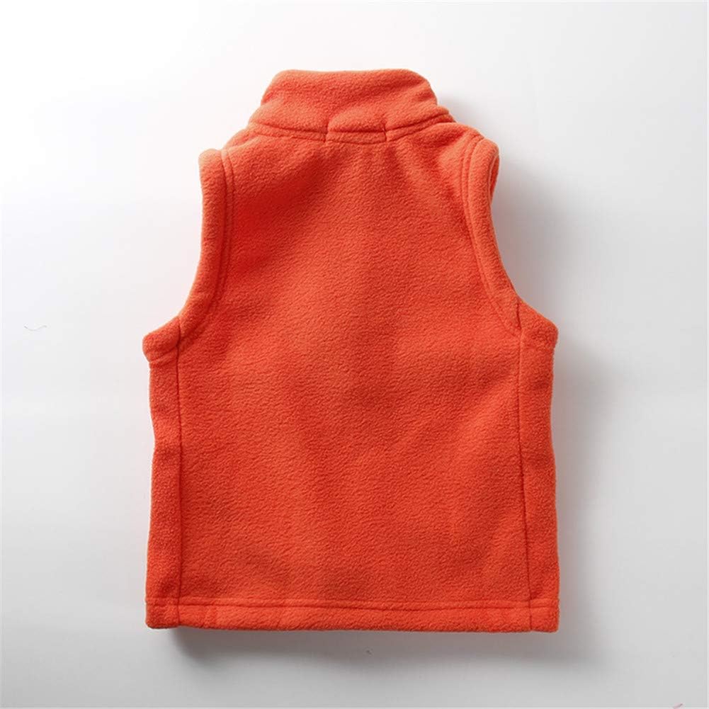 Mud Kingdom Jungen Weste Fleece Einfarbig 5 Jahre Rosa, 5 Jahre Rosa