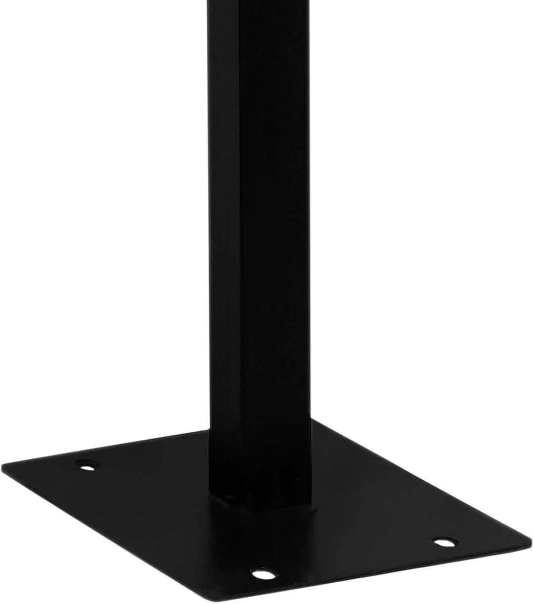 Briefkasten mit Bodenständer Postkasten Wandbriefkasten Standbriefkasten englischer Stil weiss Post