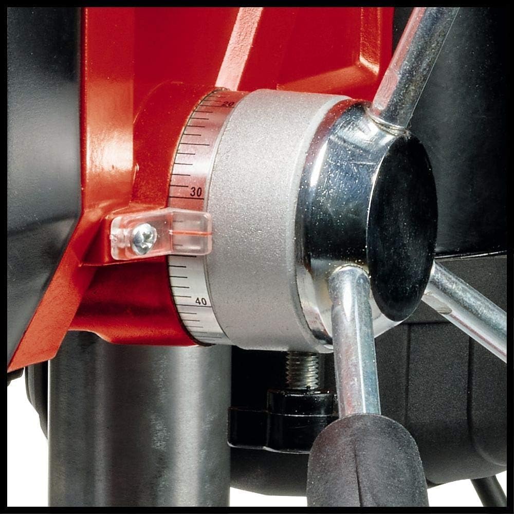 Einhell Säulenbohrmaschine TE-BD 550 E (550 Watt, stufen-/werkzeuglose Drehzahlregulierung, LCD Anze