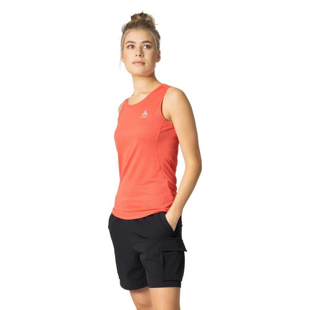 Odlo Damen F-Dry_550851 Funktionsunterwäsche Tanktop XXL Cayenne, XXL Cayenne