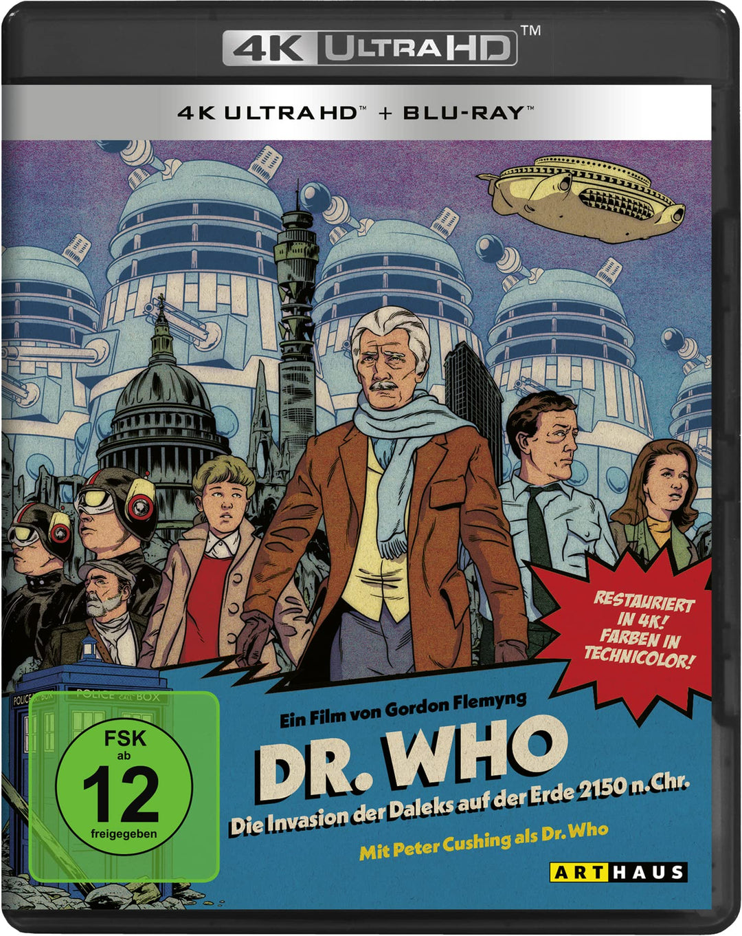 Dr. Who: Die Invasion der Daleks auf der Erde 2150 n. Chr. (+ Blu-ray), 4K