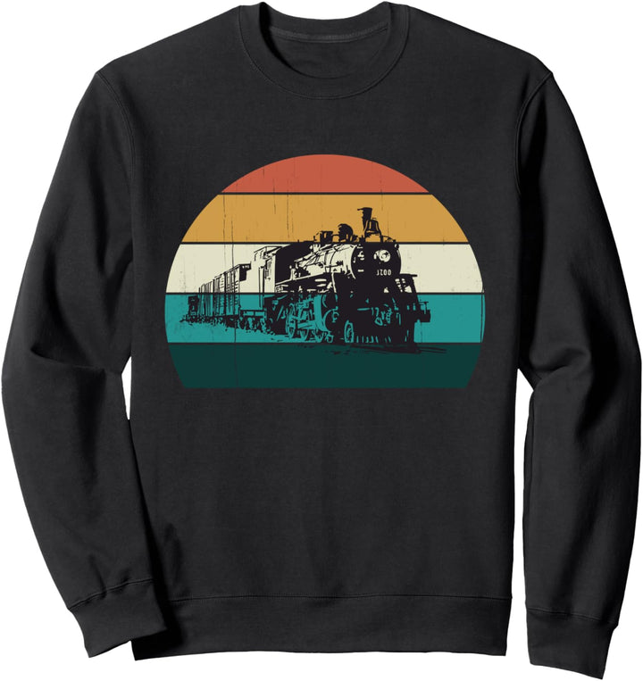 Dampfzugfahrer / Lokomotive / Vintage Triebwagen Geschenk Sweatshirt