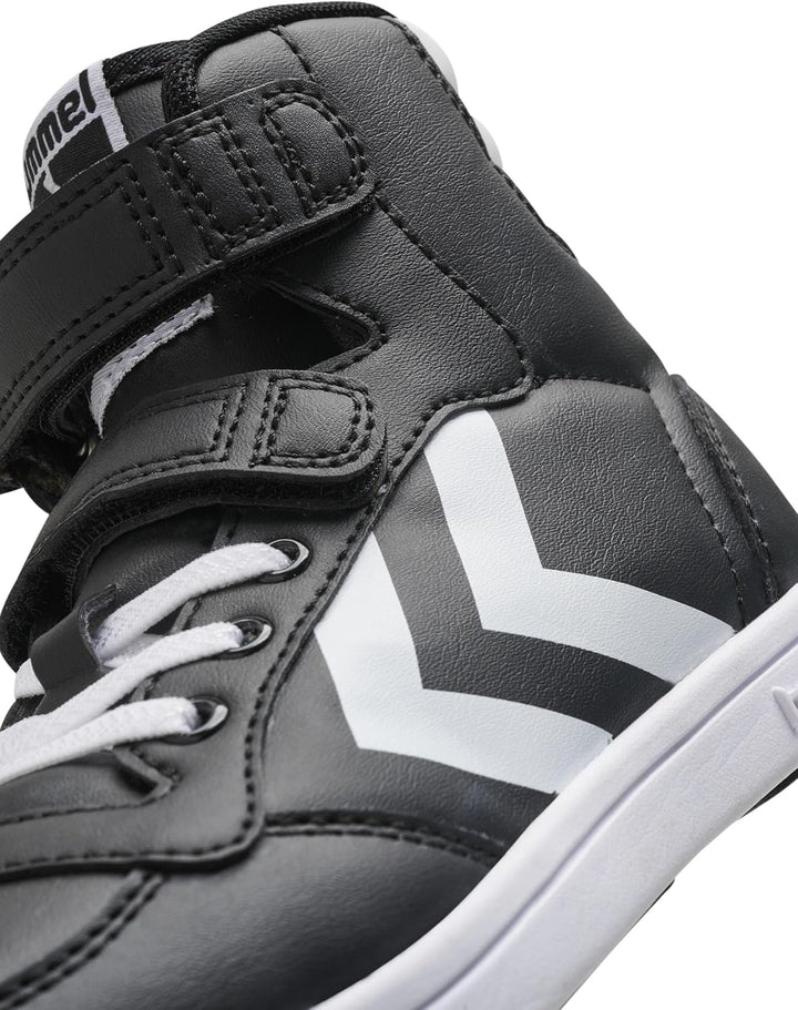 hummel Klettverschluss Sneaker Stadil Light Kinder Grösse, Black White