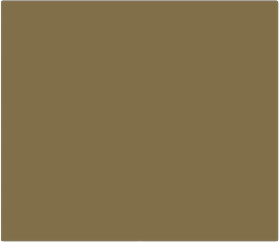 banjado® Herdabdeckplatte Glas 1-teilig 60x52 cm/Schneidebrett Herdabdeckung mit Motiv Gold Metallic