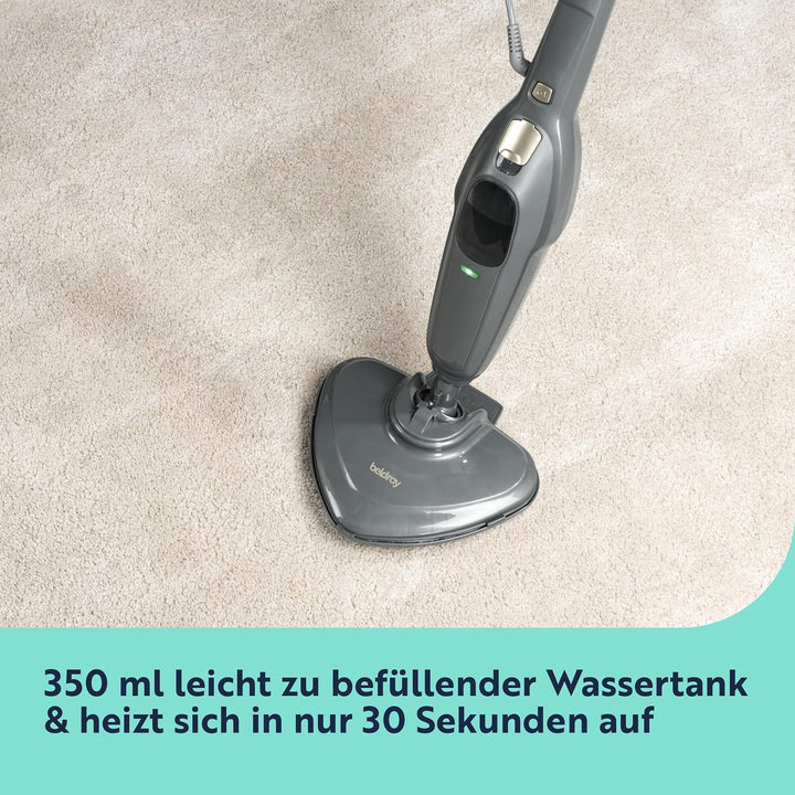 Beldray Clean &amp; Refresh Dampfreiniger – Dampfmopp, Chemikalienfreie Reinigung, Präzisionskopf für Ec