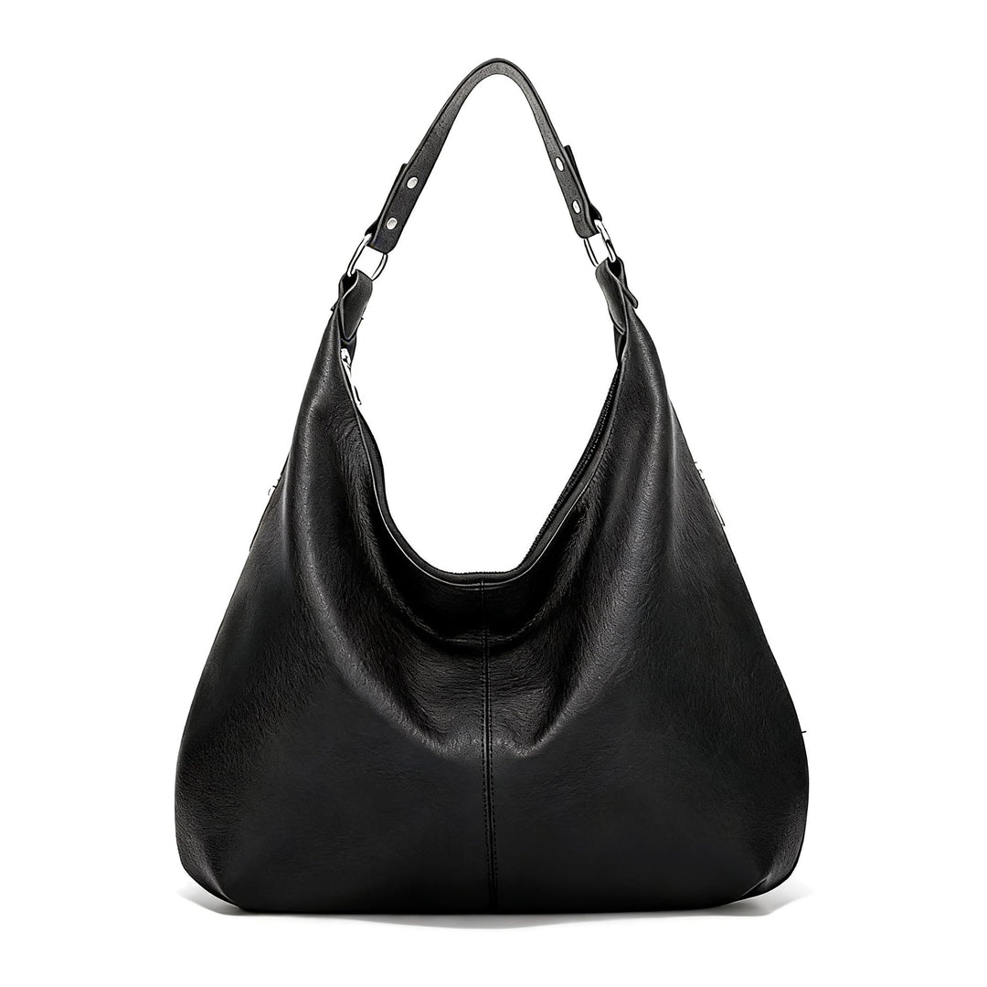 Ashioup Hobo Bags für Frauen Weiche PU Leder Umhängetasche Vintage Slouchy Handtasche mit Reissversc