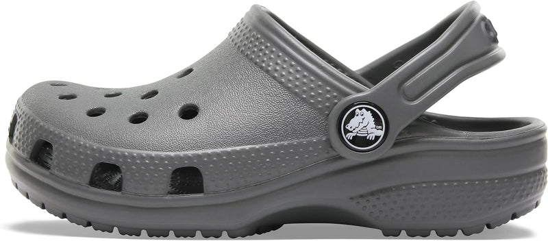 Crocs Unisex Kids Classic Clog T 19/20 EU Slate Grey, 19/20 EU Slate Grey