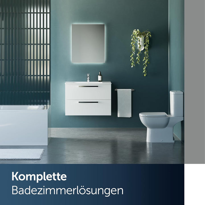 Ideal Standard T679301 Eurovit Plus WC-Sitz, Weiss mit Softclosing