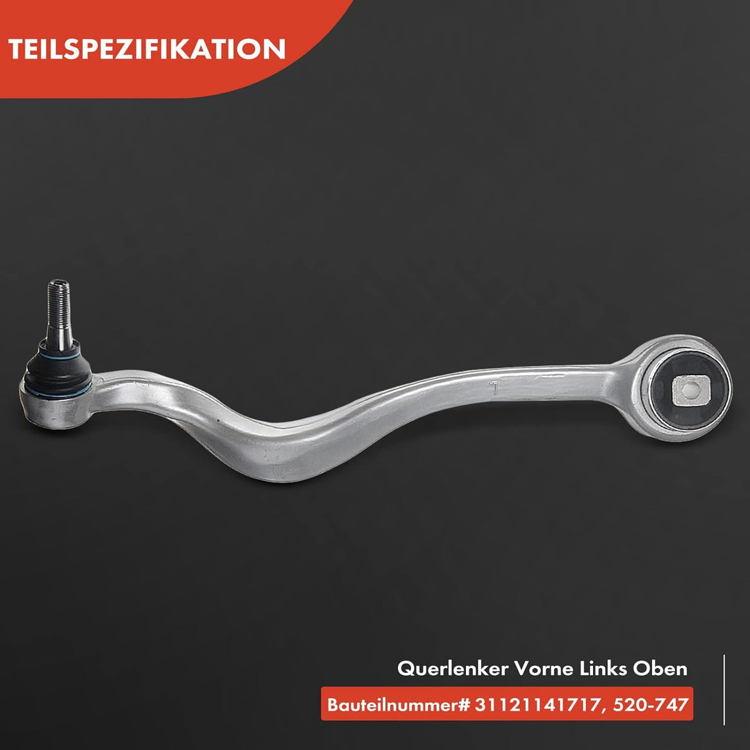 Frankberg Querlenker Radaufhängung Vorne Links Oben Kompatibel mit 5er E39 5er Touring E39 520 523 5