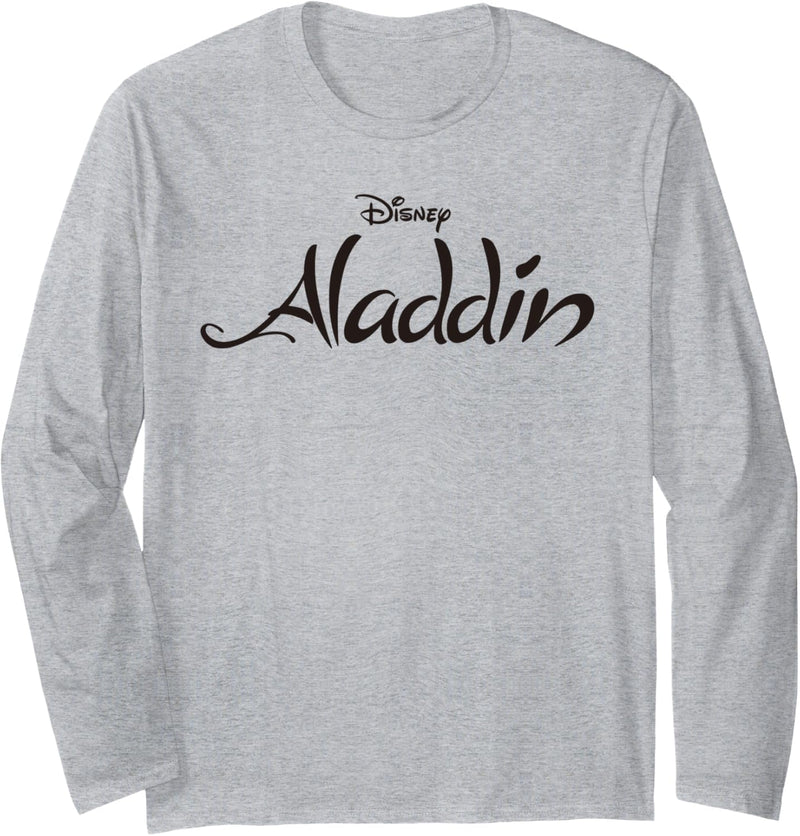 Disney Aladdin Classic Movie Logo Langarmshirt