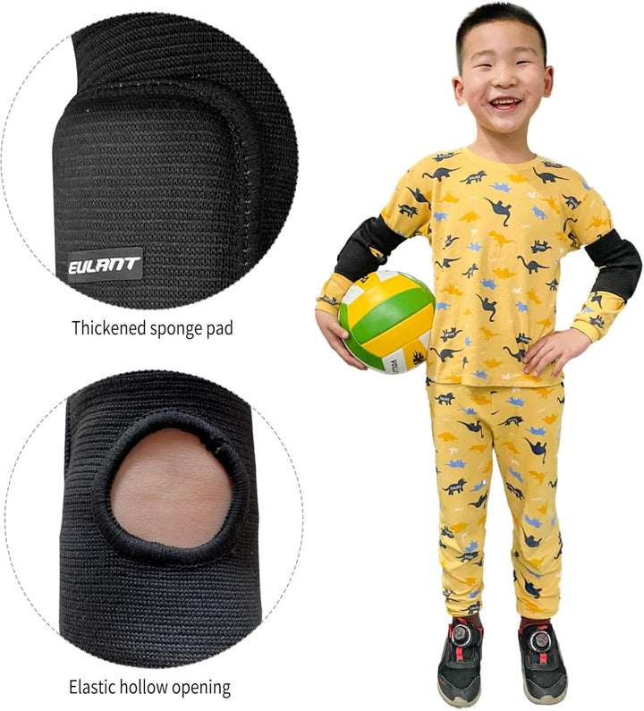 EULANT Kinder Kompression Arm Ärmel, Sport Arm Warmer Für Kinder, Ellenbogenschoner mit Hoher Elasti