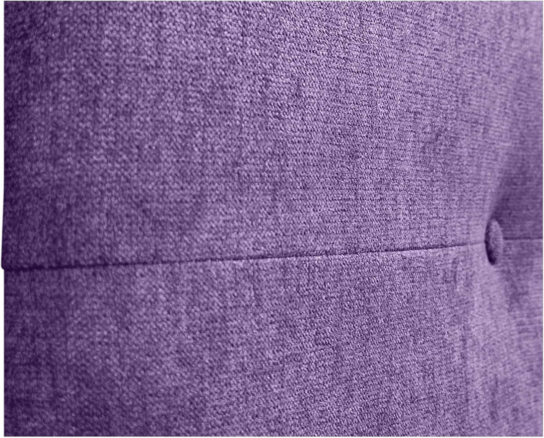 DHOME Kopfteil aus Kunstleder oder Stoff AQUALINE Pro Kopfteil Polsterkopfteil Luxusbett (Stoff Lila