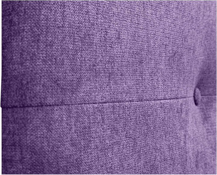 DHOME Kopfteil aus Kunstleder oder Stoff AQUALINE Pro Kopfteil Polsterkopfteil Luxusbett (Stoff Lila