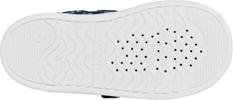 Geox Baby-Jungen B Djrock Boy Sneaker, Navy Red