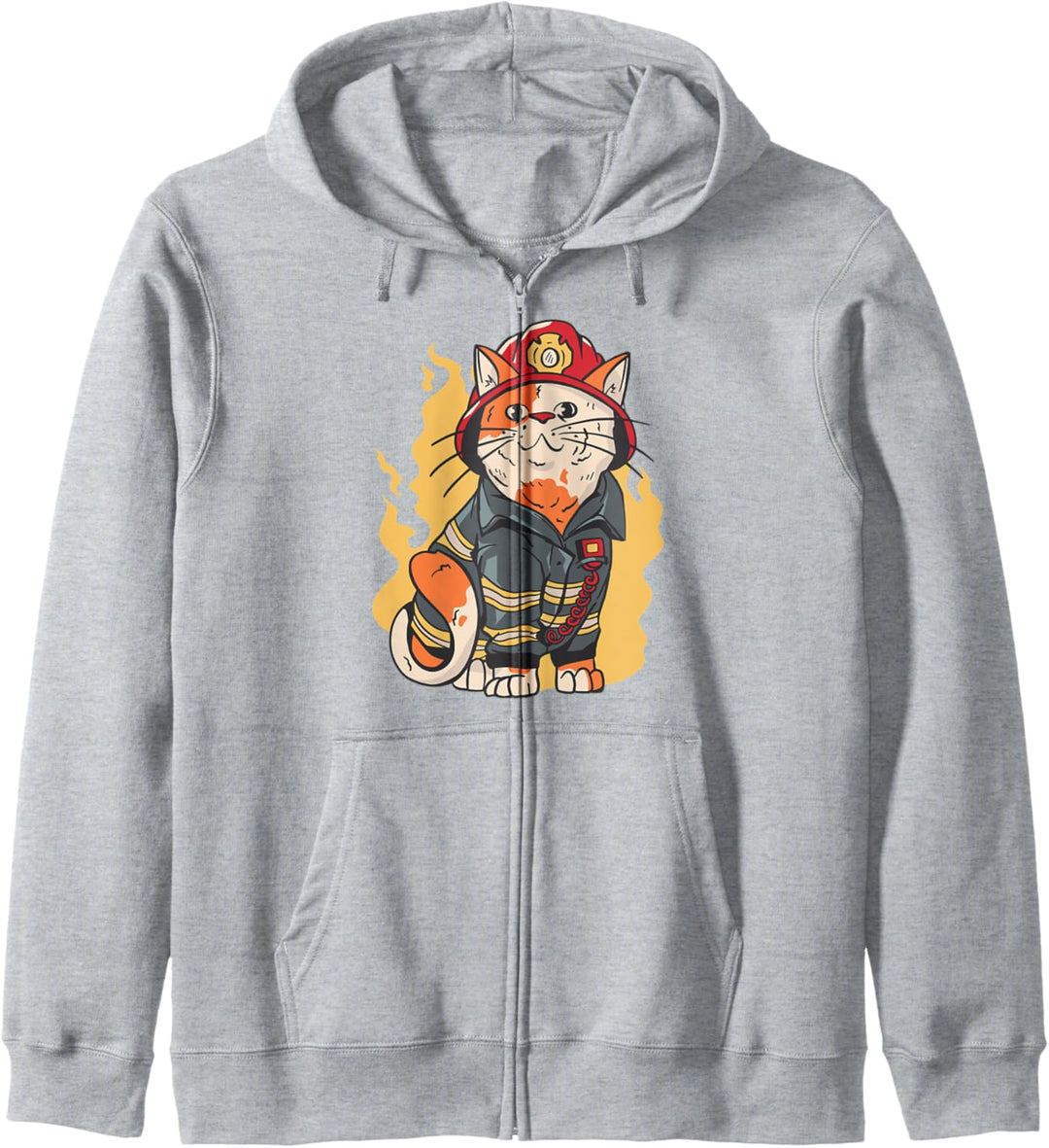 Feuerwehrkatze, Feuerwehr, Feuerwehr Kapuzenjacke