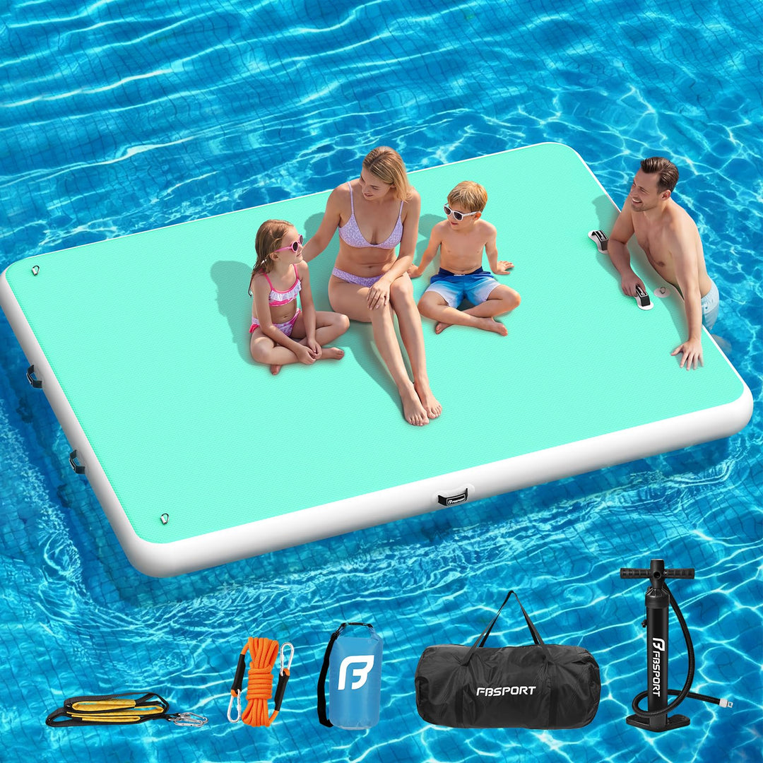 Aufblasbare Dock Schwimmende Plattform Aufblasbare Wasserhängematte, Multi Personen Aufblasbares Sch