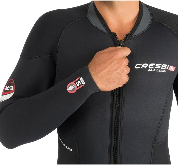 Cressi Endurance Kids Monopiece Wetsuit 5mm - Kinder Overall Tauchanzug Aus 5mm Neopren Für Taucher