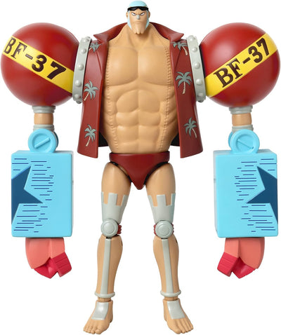 BANDAI – Anime Heroes - One Piece - Anime Heroes Figur 17 cm - Franky - 36938, Franky