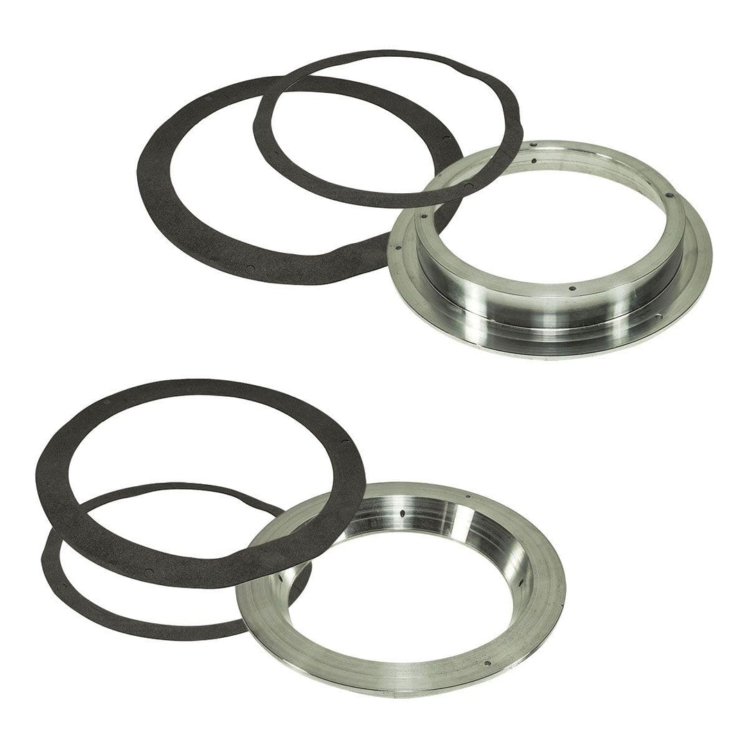 tomzz Audio 2800-021 SOLID Aluminium Distanzring Reduzierring 200mm auf 165mm DIN Lautsprecher