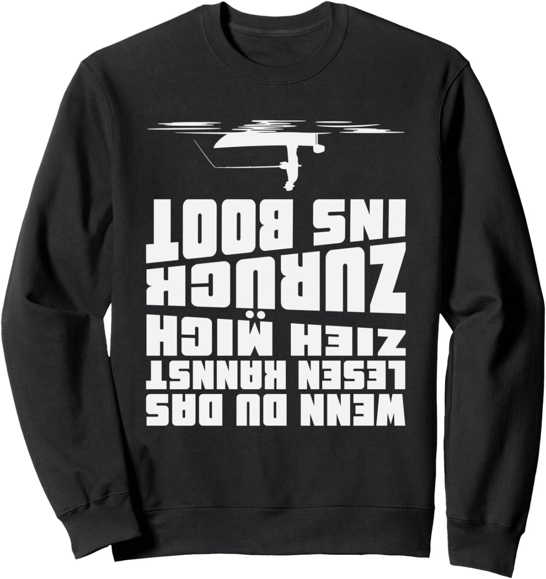 Wenn Du Das Lesen Kannst Lustiges Angler Geschenk Angeln Sweatshirt