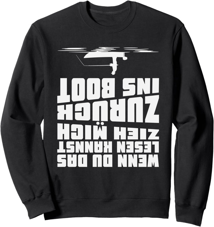 Wenn Du Das Lesen Kannst Lustiges Angler Geschenk Angeln Sweatshirt