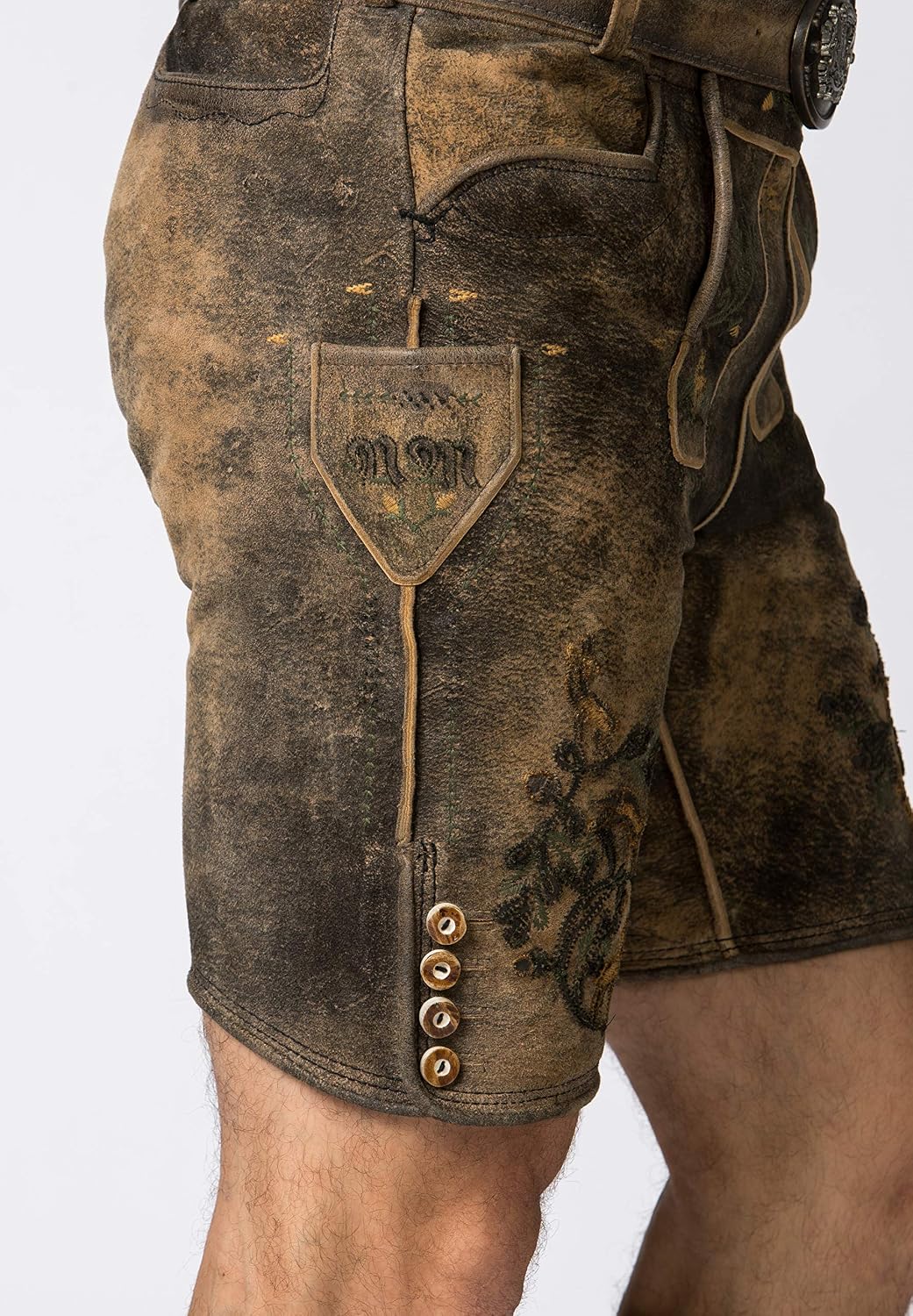 Stockerpoint Herren Hartl Hose 44 Oid Gespeckt-grün, 44 Oid Gespeckt-grün