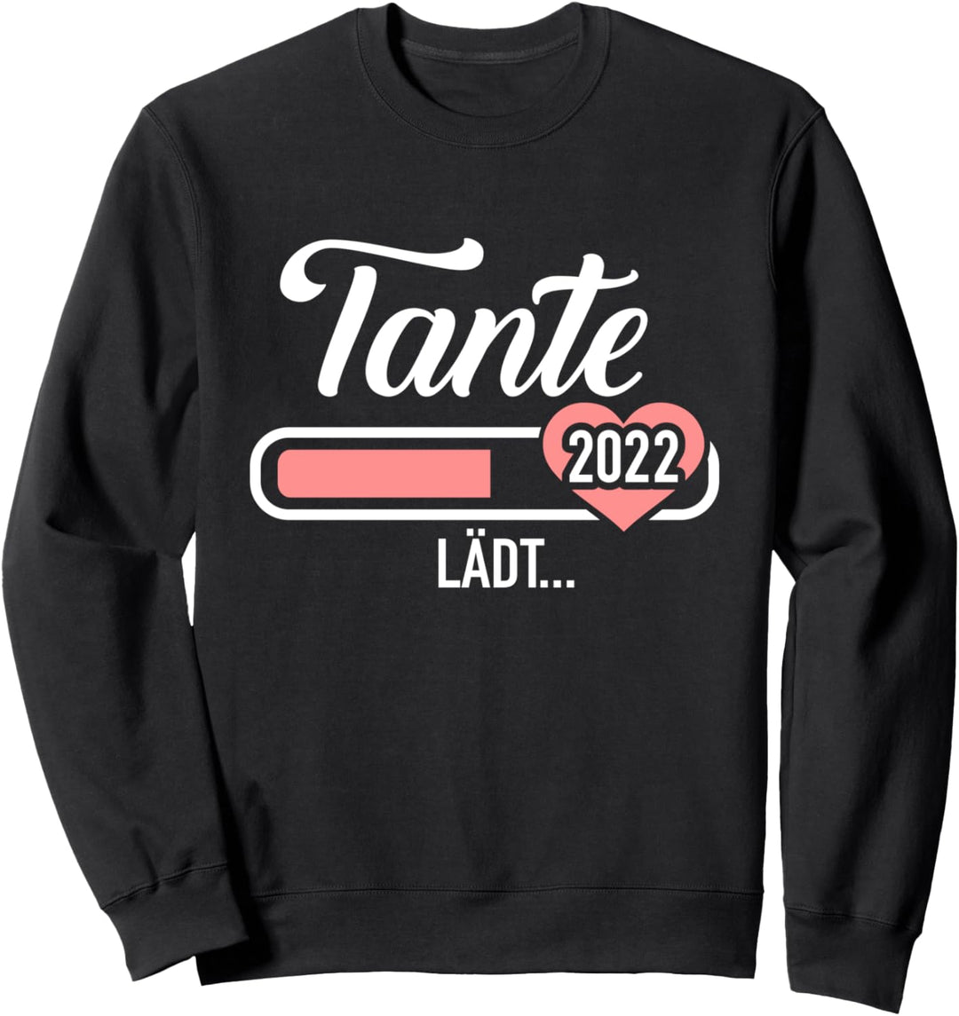 Tante 2022 lädt Schwangerschaft verkünden Sweatshirt