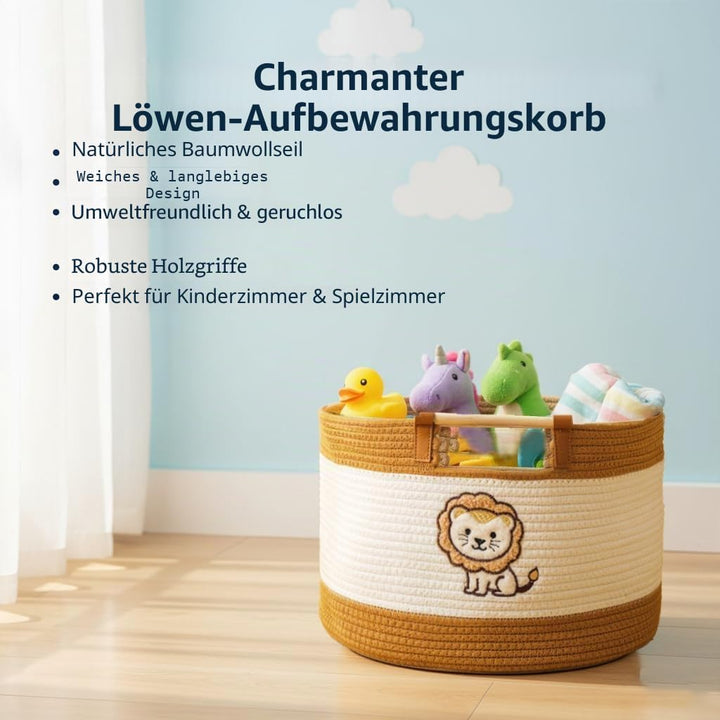 Spielzeug-Aufbewahrungsbox für Kinder, Stofftier-Aufbewahrungskorb für Decken, Körbe für Wohnzimmer,