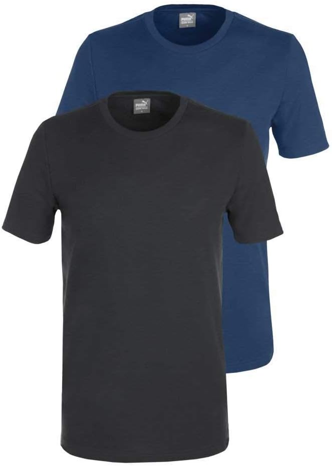 Puma Workwear Herren T-Shirt/Arbeitsshirt, Farbe: Schwarz, Grösse: L L Anthrazit, L Anthrazit