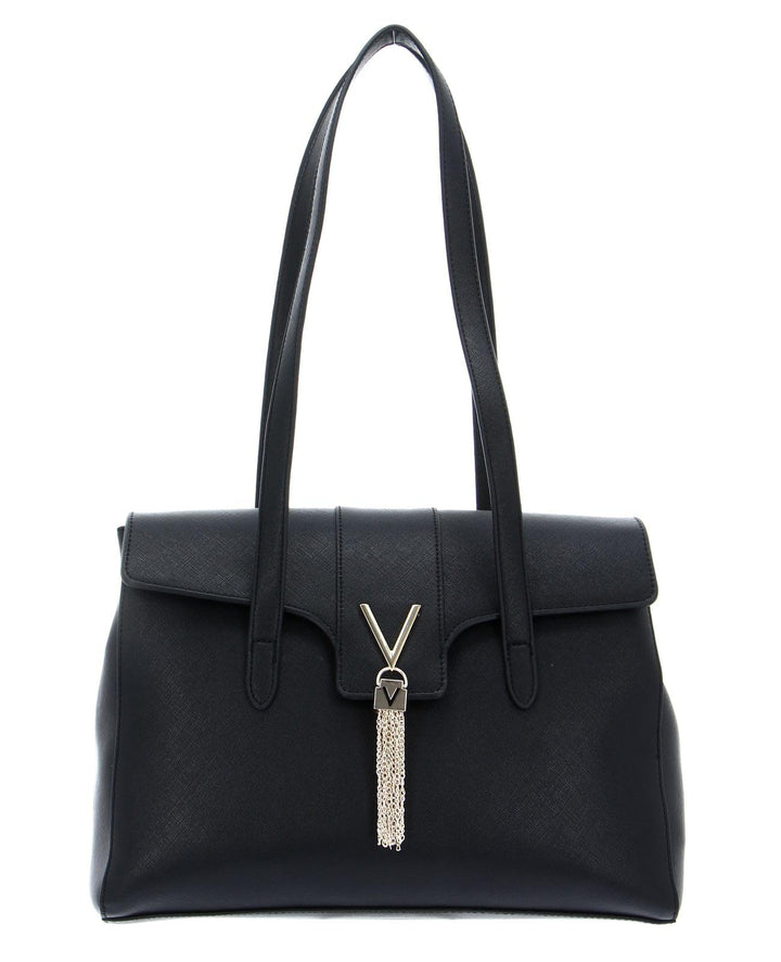 VALENTINO Damen Göttliche Sa Satchel, Schwarz, One Size
