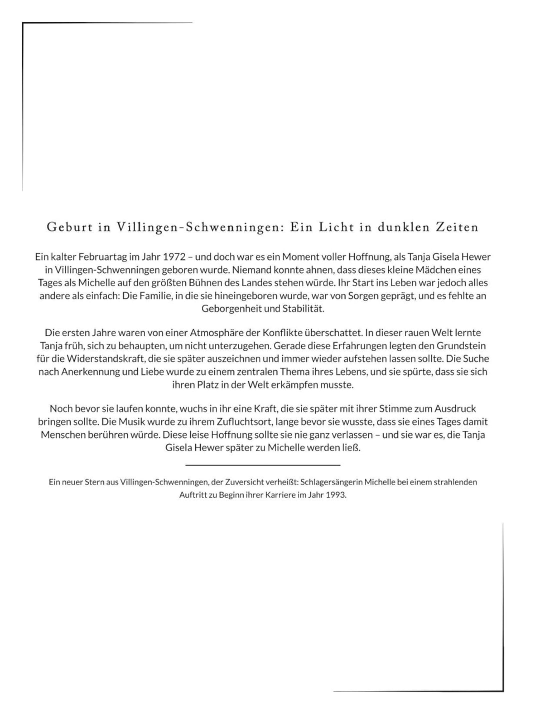 Die Biografie über Michelle: Glamour und Narben. Hochwertige Hardcoverausgabe, Gebundenes Buch