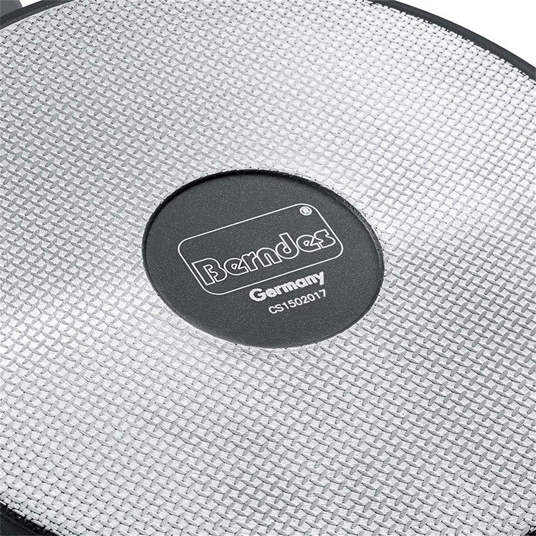 Berndes 013345 Kochtopf Starter Alu Induction b.nature, robuste Quarz Beschichtung, Topf mit Glasdec