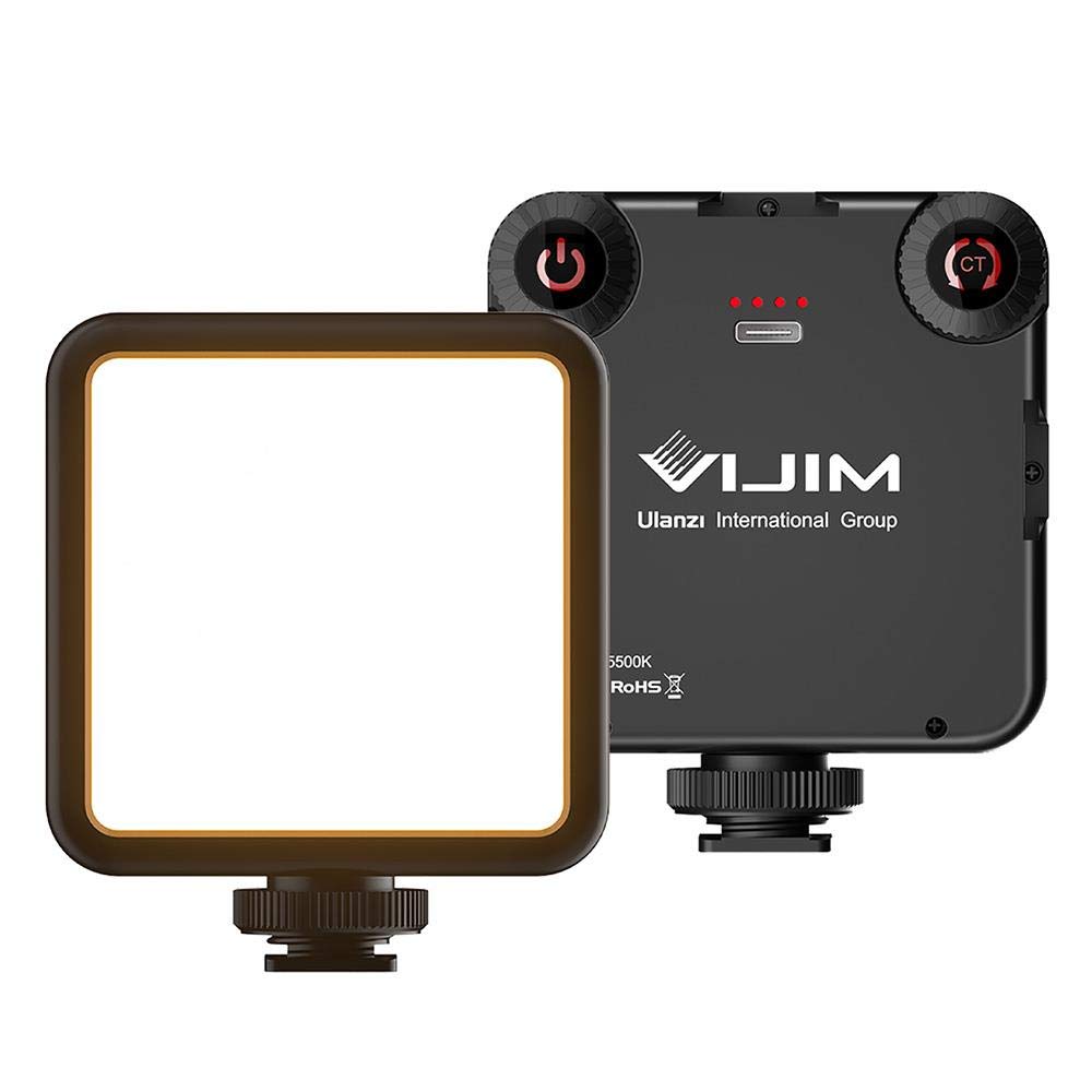 Ulanzi VIJIM VL81 Bi-Color Mini LED Lampe für Smartphone und Kamera mit einstellbare Farbtemperatur