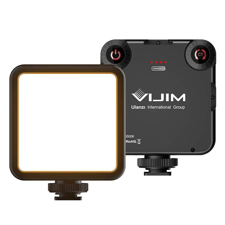 Ulanzi VIJIM VL81 Bi-Color Mini LED Lampe für Smartphone und Kamera mit einstellbare Farbtemperatur