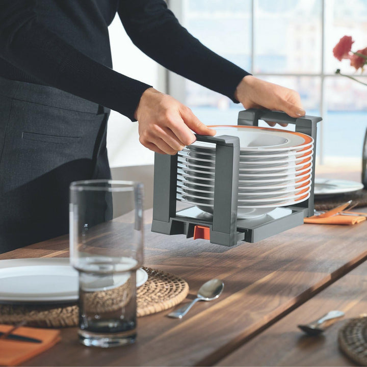 Blum AMBIA-LINE Tellerhalter | verstell- & herausnehmbar | sicheres, übersichtliches Verstauen & ein